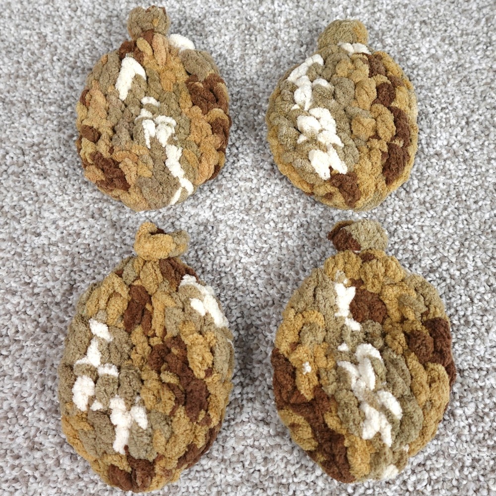 4 Piece Camouflage Crochet Water Balloon Set For Kids Outdoor Fun‎